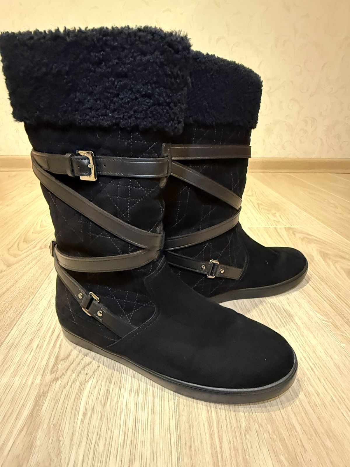 Dior Soft Cannage High Boot shoes size 39