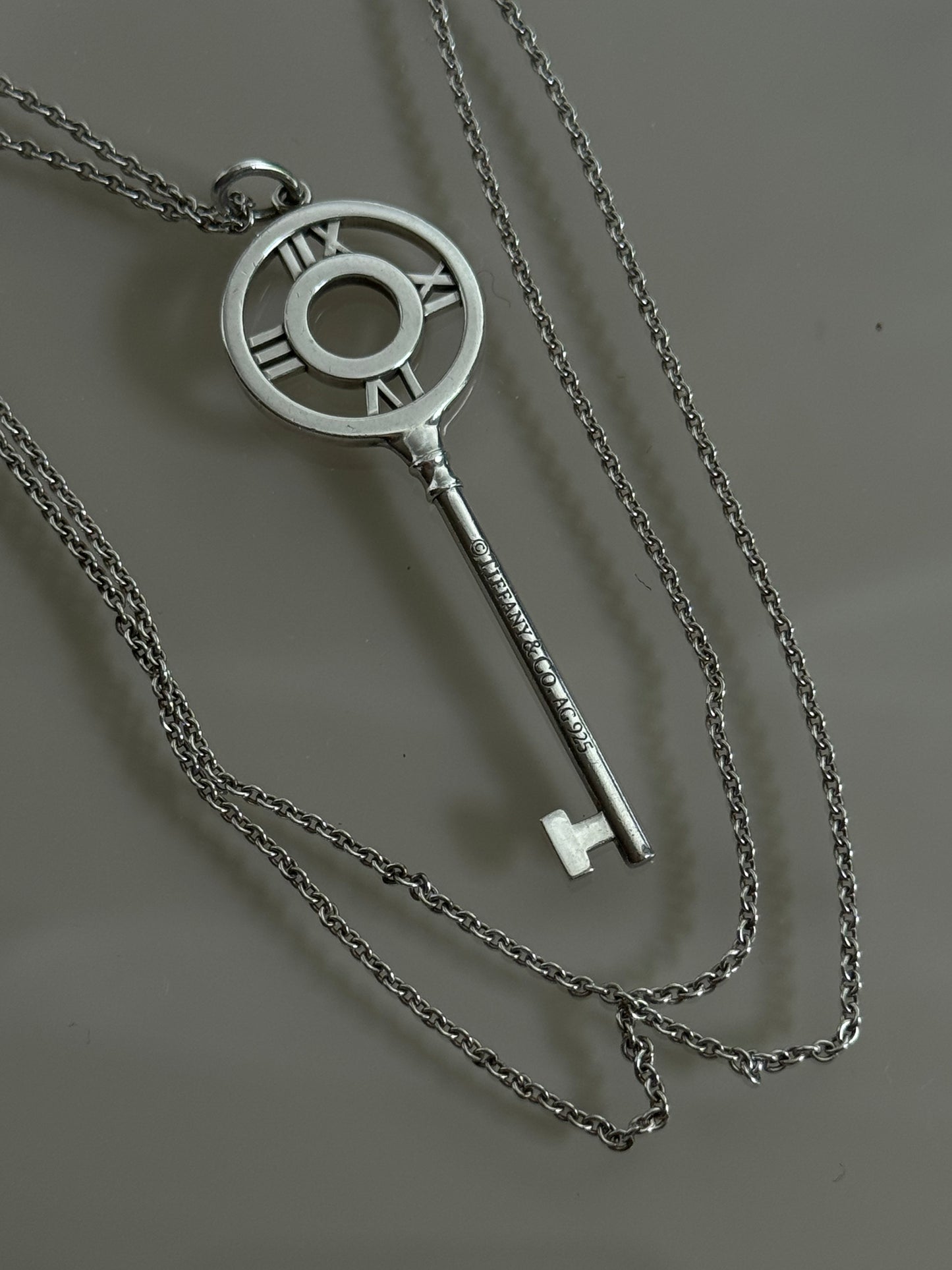 Tiffany & Co. Atlas Sterling Silver key